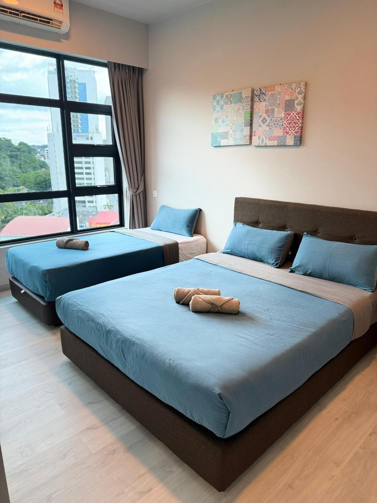 Apartment Jq#09 View Slide Loftbed 2r1b 5pax Near Suria Mall, Gaya St, Sicc Kota Kinabalu