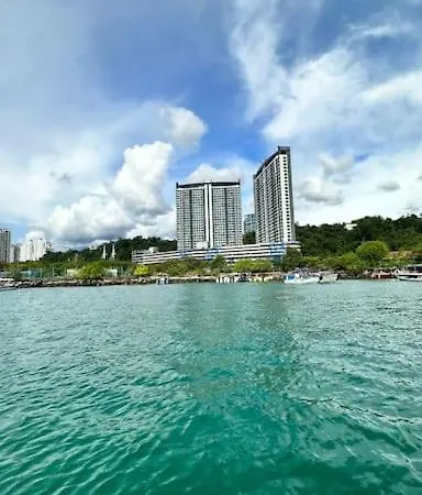 Jq#09 City View Slide Loftbed 2R1B 5Pax Near Suria Mall, Gaya St, Sicc Kota Kinabalu Exterior photo